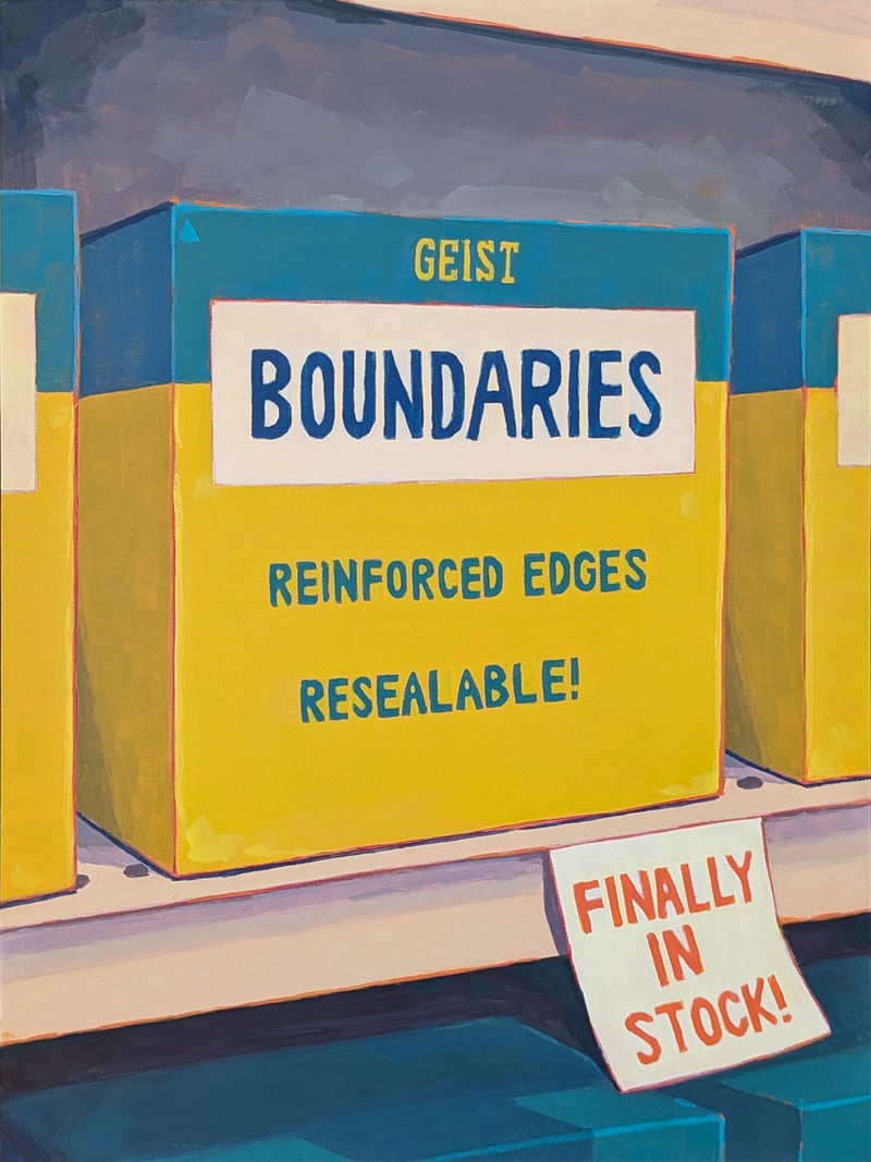 Boundaries - Good Spirits Supermarket series by Jessica Geist