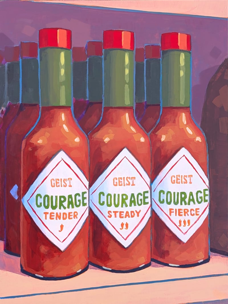 Courage - Good Spirits Supermarket series by Jessica Geist