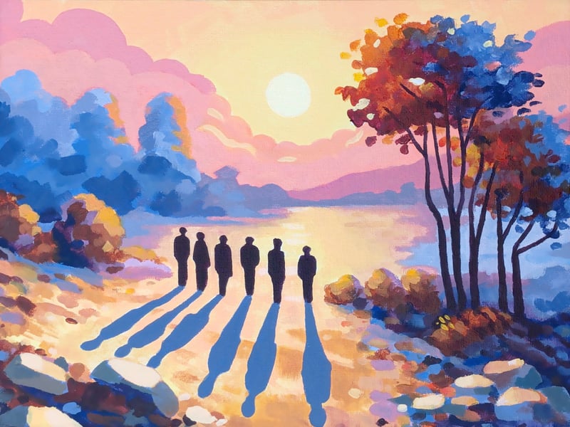 Jessica Geist's painting for On Laws