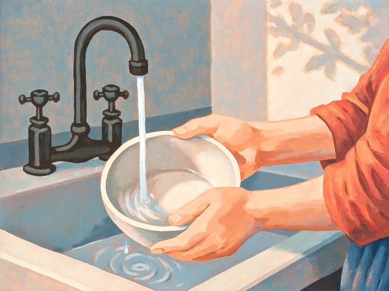 Jessica Geist's painting for On Religion