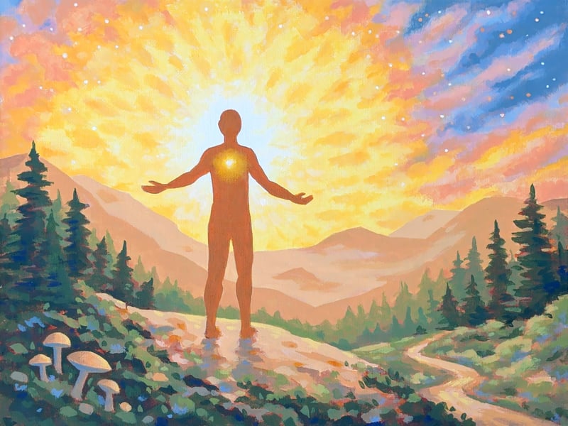 Jessica Geist's painting for On Death